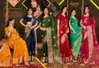 Lailla Vol 2 By Saroj Embroidery Organza Party Wear Sarees Wholesale Market In Surat
